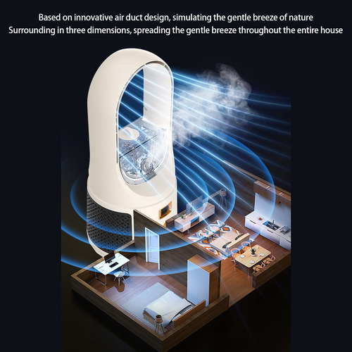 Ventilador De Humidificación Sin Aspas De Escritorio Ventila