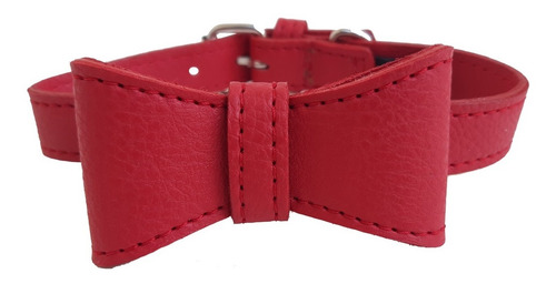 Imagen 4 de 8 de Collar Para Perro Lola Pets Talle S Y 1 Moño De Regalo
