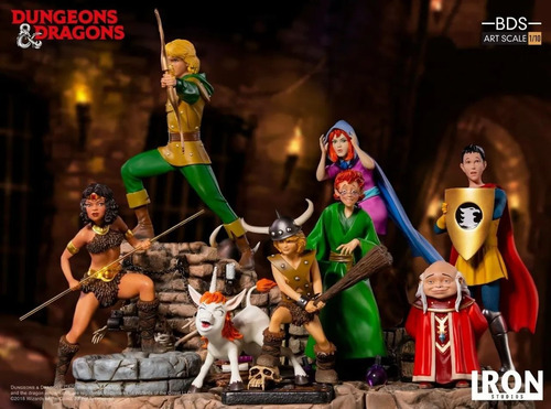 Iron Studios Dungeons & Dragons - Presto - Caverna Do Dragão