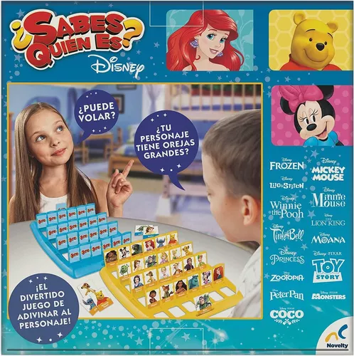 Juego De Mesa Infantil ¿sabes Quién Es? Disney - $ 419