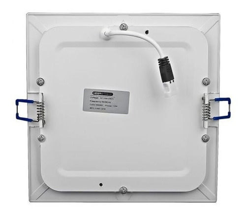 Imagen 2 de 4 de Panel Led Cuadrado Embutido 25w Blanco Frio