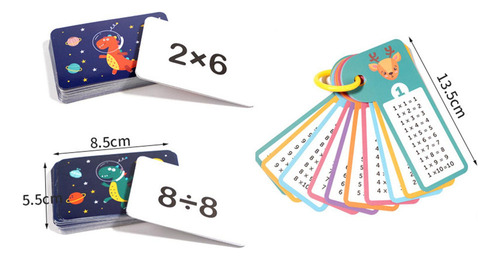 Tablero De Multiplicación División Material Didáctico Niños