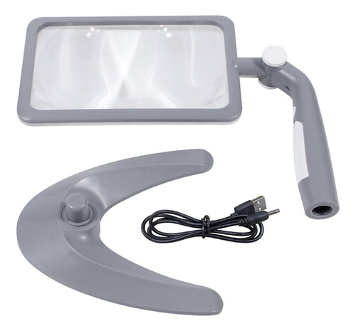 Yakk Lupa Con Luz, Lámpara De Aumento, Lupa Decorativa, Luz