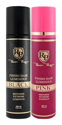 Robson Peluquero - Kit Finish Hair Luminous Pink + Black