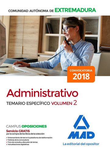 Administrativo Comunidad Autonoma Extremadura Temario 2 -...