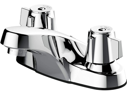 Llave Mezcladora Para Lavabo 4'' Cromada Coflex Gl-d200