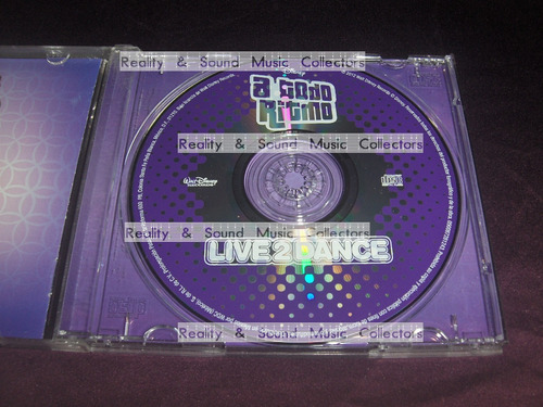 A Todo Ritmo Live 2 Dance Cd Disney 2012 Zendaya Amber Lily (Usado)
