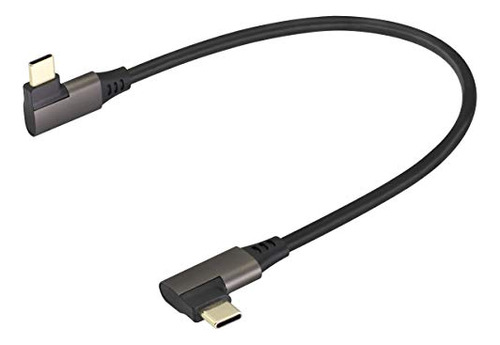 Cable Usb 3.1 Tipo C Aaotokk De 90 Grados  En Ángulo Derecho