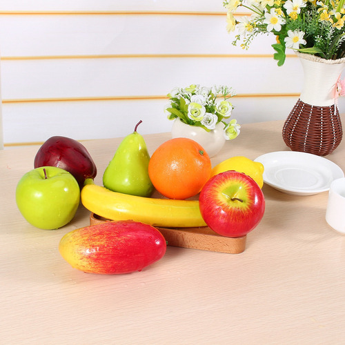 Expositor De Comida Artificial Artificial De Frutas Para Coc