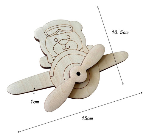 3 Diy Peças De Placa Ocupada Placa Sensorial Avião