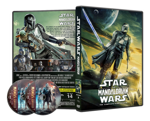 Star Wars Mandalorian Temporada 3 Dvd Latino