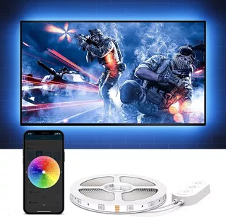 Tira Led Pixel Rainbow Rgb P Pantalla Monitor Tv Dream Color