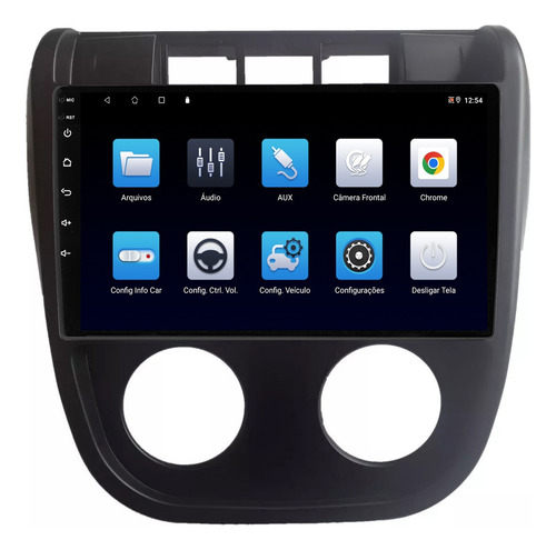 Multimidia Fox 03/09 9p Adak G2 Android Carplay 2gb 64gb