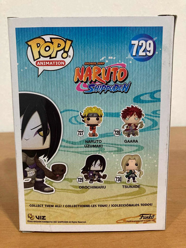 Funko Pop Orochimaru 729 Naruto Shippuden Original Sasuke