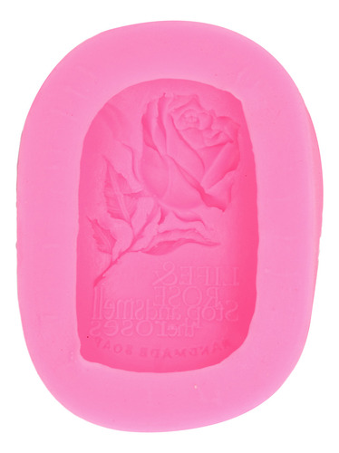 Molde De Silicona Para Fondant, Diseño De Rosas, Muy Antiadh