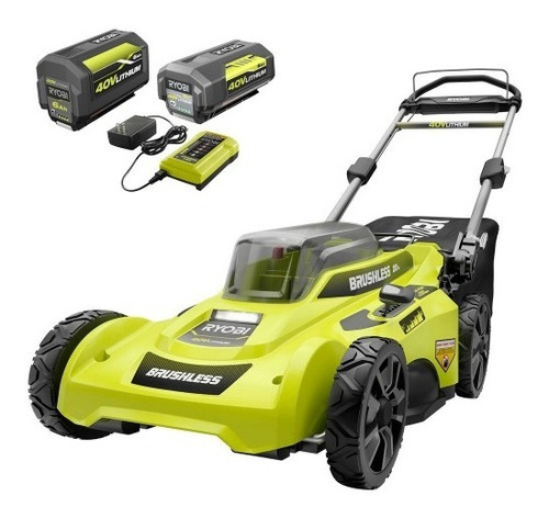 Imagen 1 de 4 de Podadora De Cesped A Bateria De Lithium Ryobi