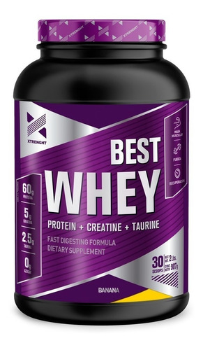 Best Whey Protein 2 Lb Xtrenght Creatina Taurina