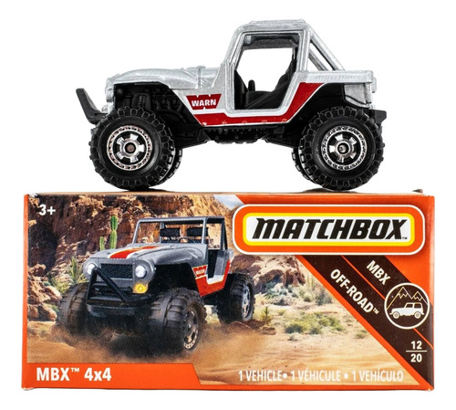 Matchbox Power Grab Mbx 4x4 Off-road 