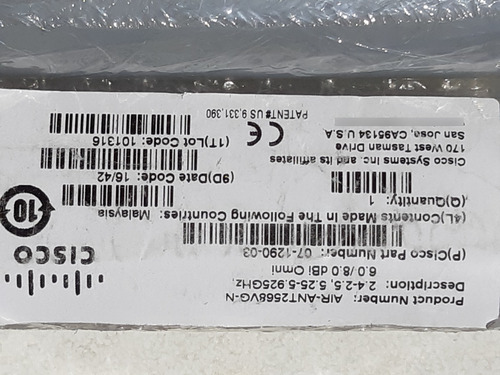 Access Point Cisco Air-ap1572eac-n-k9