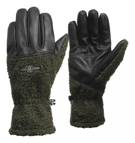 Guantes Haka Honu Lippi Bagual Merino Wool Chiporro Verde