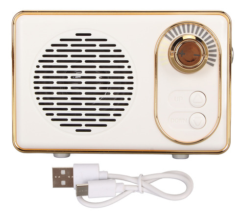 Tarjeta De Memoria Mini Speaker Retro 5.0 Vintage Aux Usb