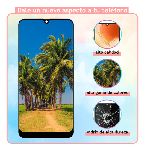 Zhangtuo Pantalla Lcd Para Samsung A30s A307f Sm-a307f A307fn A307g A307gn A307gt Con Marco