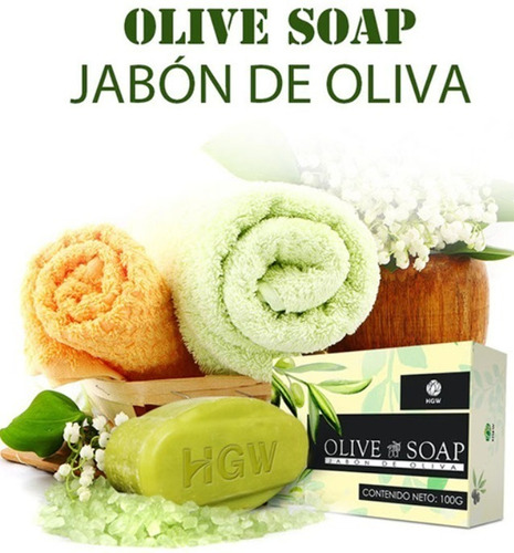 Jabón De Oliva Y Miel Hgw