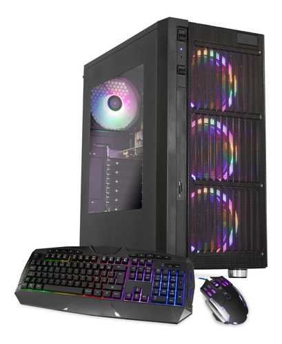 Xtreme Pc Geforce Gt 1030 Core I3 16gb Ssd 3tb Rgb Wifi