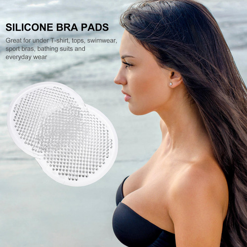 1 Par De Almohadillas De Silicona Reutilizables Para Mujer,