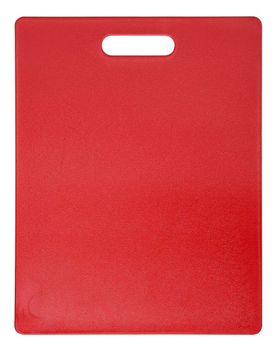 Farberware Tabla Cortar Plastico 11 X 14  Color Rojo