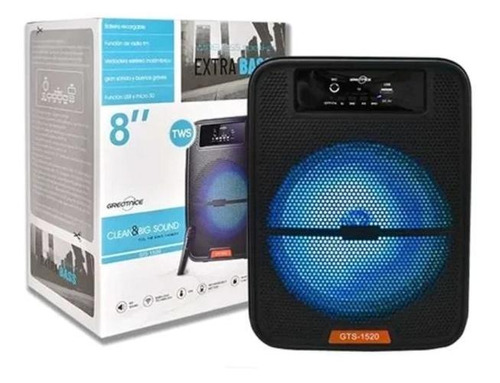 Cabina Activa Bluetooth Fm Microfono Parlante 8 