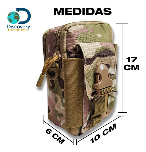 Imagen 3 de 10 de Morral Bolso Compact Discovery