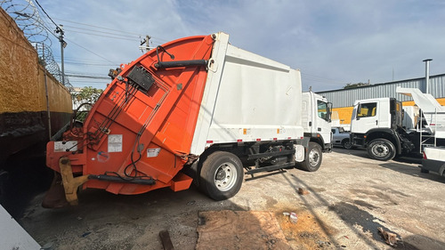 Mb 1729 Atego 2020/20 Coletor Lixo Usimeca 15 Mts Cubicos