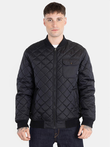 Parka Puffa Kailua Negro Hombre Volcom