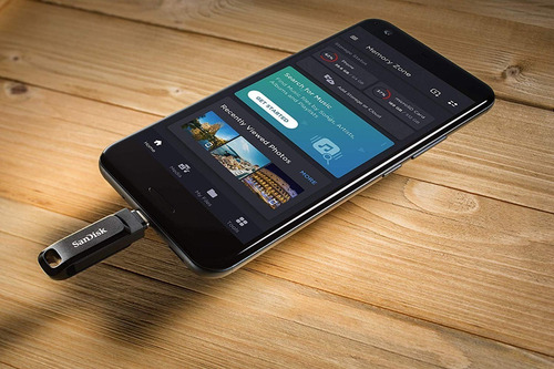 Imagen 4 de 5 de Pendrive Sandisk Ultra Dual Drive 256gb Usb Type C Factura A