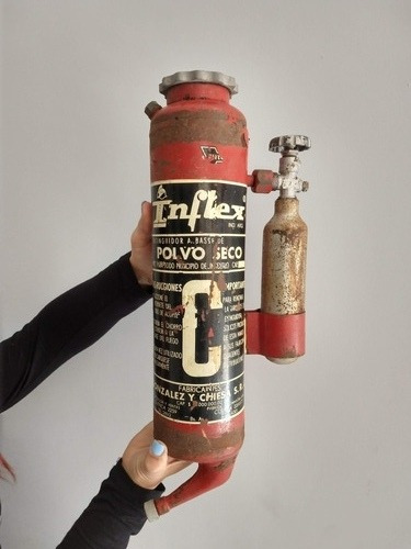 Antiguo Extinguidor  Inflex 