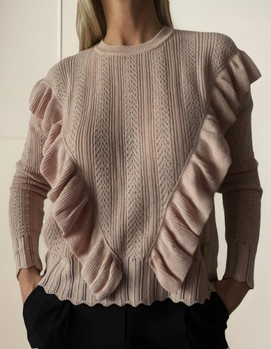 Sweater Mujer Volados Palpitante