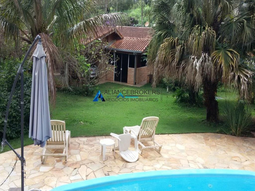 Imagem 1 de 18 de Chácara Com 02 Dormitórios , Piscina Á Venda Em Várzea Paulista/ Sp - 1437