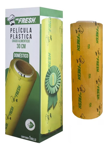 Pelicula Egapack Vitafilm Pvc P/alimentos 30cm/1500 Mr Fresh