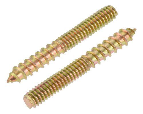 20 Pernos De Sujeción 1/4-20x2 Tornillo Doble Roscado