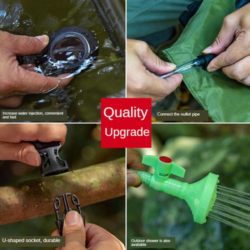 Bolsa De Baño Portátil Para Acampar Al Aire Libre