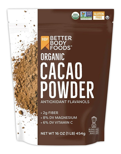 Livfit Superfood Organic Cacao Powder 1 Lb, 100% Organic