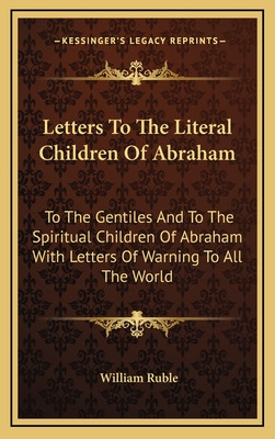 Libro Letters To The Literal Children Of Abraham: To The ...