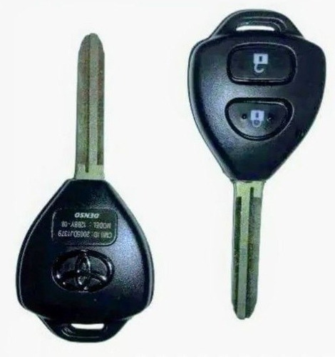 Llave Carcasa Telemando Toyota Yaris 