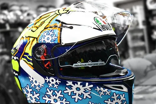 Capacete AGV K3 SV Winter Test 2016 Valentino Rossi