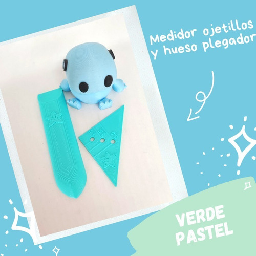 Imagen 5 de 5 de Set 8 Reglas Para Encuadernación - Scrapbook - Tonos Pastel