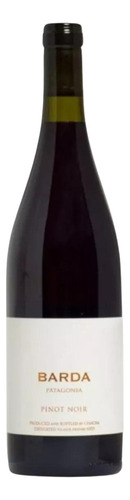 Vino Barda Pinot Noir Año 2022 Chacra De La Patagonia 750ml