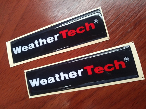 Emblemas Autoadhesivos Alfombras Weathertech Personalizados