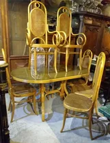 Comprar Comedor Completo Viena Thonet Mesa 6 Sillas 2 Sitiales 