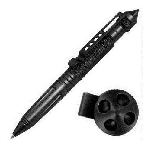 Lapicera Táctica Kubotan Tactical Pen Defensa Personal Color de la tinta Negro Color del exterior Negro